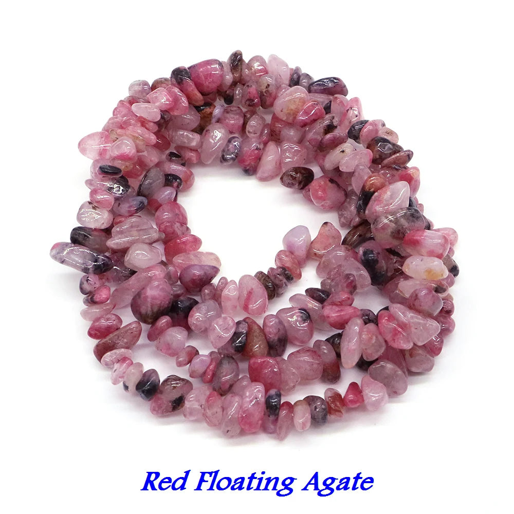 Natural Lilac Lepidolite Crystal Stone Beads Freeform Chips Gravel for Party Gift DIY Crafts Necklace Bracelet Jewelry Making - AMULET RING STORE