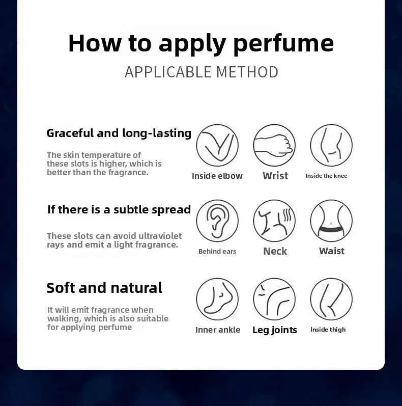 The Heart of The Sea Sapphire Perfume Long Lasting Fragrance Natural Clear Scent Classic Perfume Men Perfume Women Eau De Parfum