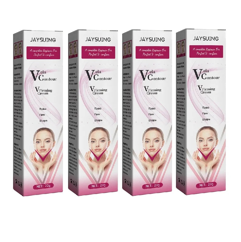 V-Shaped Face Cream Lift Firm Tighten Remove Double Chins To Create A Small V Slim-ming Face Anti Agin-g Beauty Massage Products - AMULET RING STORE
