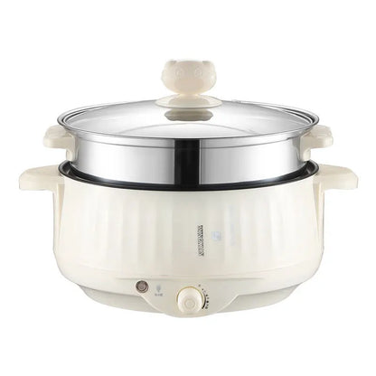 1.7L Multicooker Single/Double Layer Electric Pot 1-2 People Household Non-stick Pan Hot Pot Rice Cooker Cooking Appliances - AMULET RING STORE