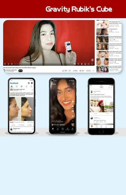 Nose Massage Essential Oil Up Heighten Rhinoplasty Firming For Moisturizing Nose Serum Reshape Natural Face Beauty Care Products - AMULET RING STORE