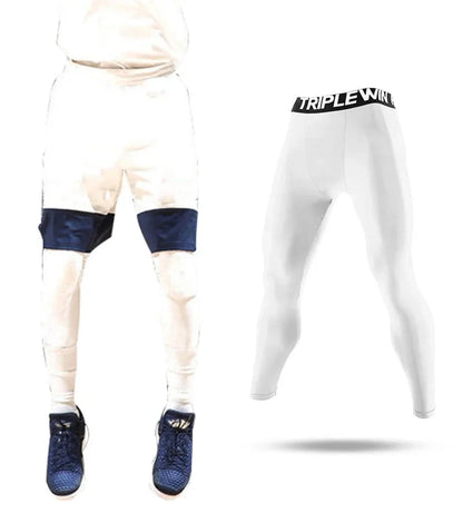 Men Women Kid Children Running Long Tights GYM Pocket Pants Basketball Football Soccer Fitness Exercise Sport Hiking Leggings 12