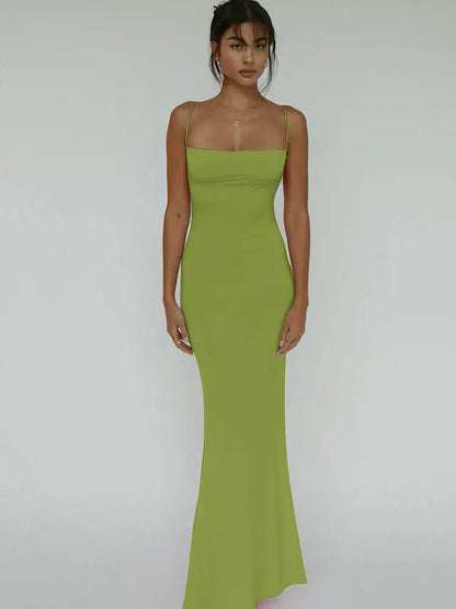 Dulzura Women Party Club Evening Streetwear Birthday Bodycon Long Dress 2025 Summer Clothes Wholesale Items For Business D321165 - AMULET RING STORE