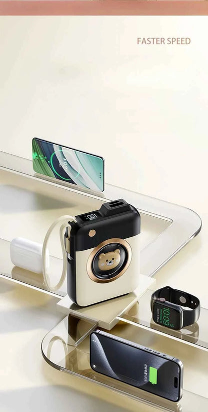 20000mAh 22.5w Fast Charging Large Capacity Mini Power Bank Portable External Battery Charger for Xiaomi Samsung Huawei