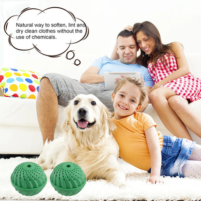 1-6PCS Eco-Friendly Wash Ball - Washing Machine Non-Chemical Detergent Laundry Ball Household Eco Hi-Ball - AMULET RING STORE