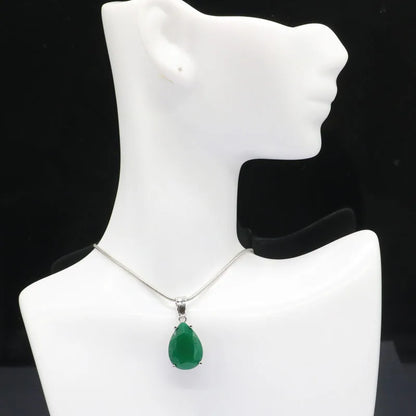 Buy 4 Get 1 Free Zultanite Color Changing Alexandrite Topaz Real Ruby Emerald Sapphire Mystic Topaz Silver Earrings Pendant