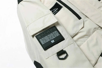 New winter jackets for men with hoods and leather collars. New high-quality waterproof jackets for men. Casual and warm jackets