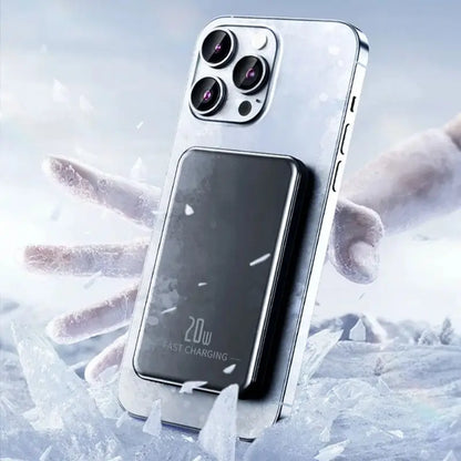 Oneplus 50000mAh Magnetic Power Bank Wireless Portable Charger Large Capacity Fast Charge Backup Battery For IPhone Samsung New - AMULET RING STORE