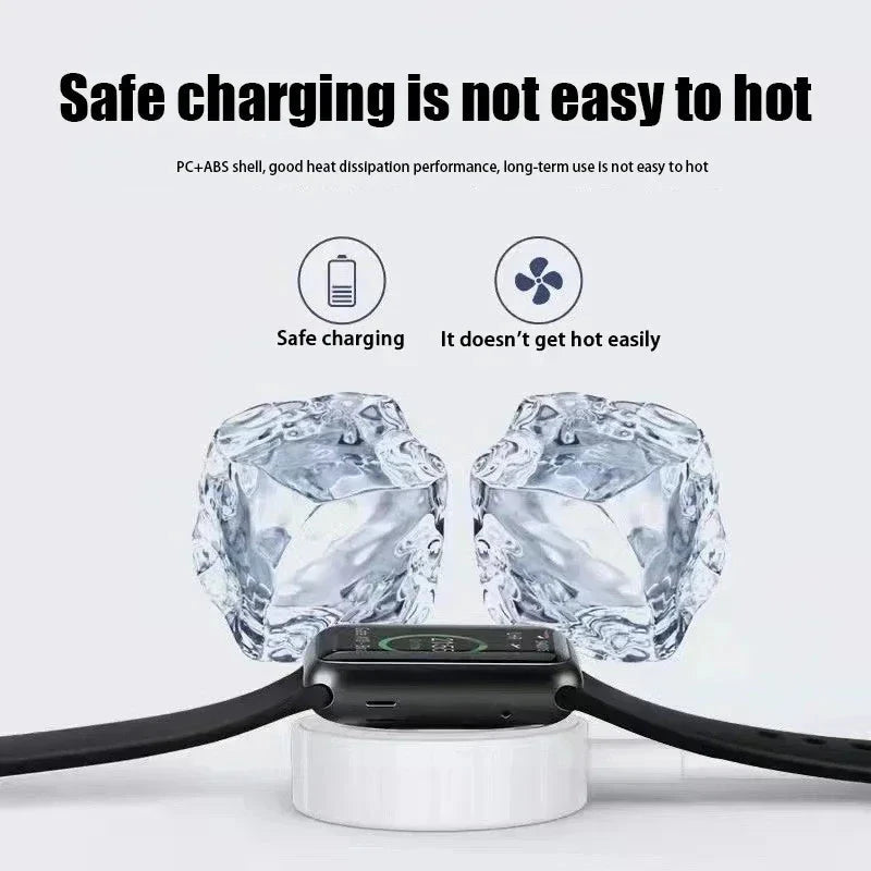 Magnetic Wireless Charger For Apple Watch Series 10 9 8 7 6 Ultra 2 SE Fast Charging Accessories For Watch 10 9 8 7 6 5 Charger