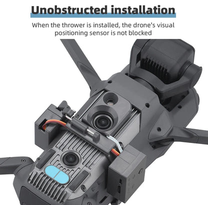 Airdrop System for DJI Mavic 3/2 Pro Zoom AIR 2 Mini 2/Mini 3 Drone Fishing Bait Wedding Ring Gift Deliver Life Rescue Thrower