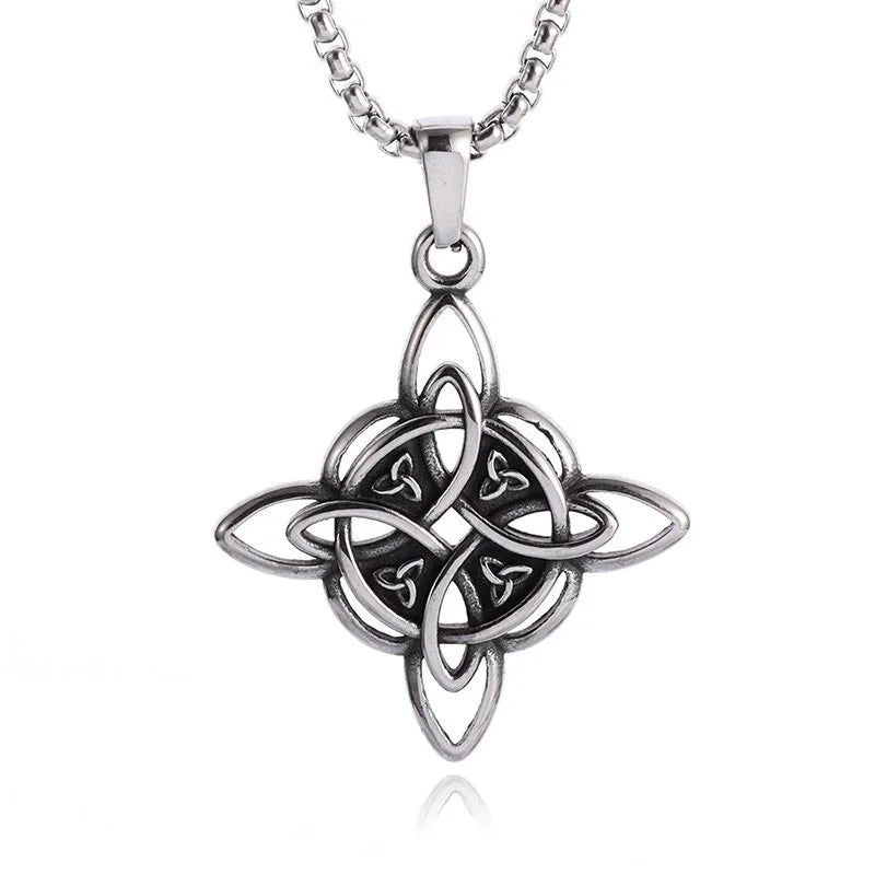 Stainless Steel 7 Archangel Seal Necklace