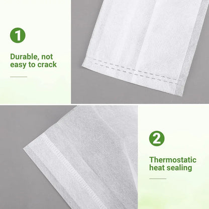 100PCS Breathable Plant Nursery Bags Biodegradable Grow Pots Fabric Seedling Containers Home Gardening Essentials - AMULET RING STORE