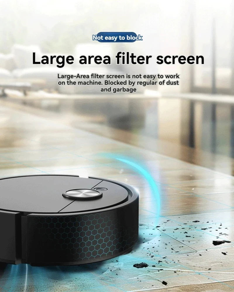 Xiaomi MIJIA 3 in 1 Smart Sweeping Robot Vacuum Cleaner 4000Pa Strong Suction Easy To Use For Hard Floors Pet Hair Carpets New - AMULET RING STORE