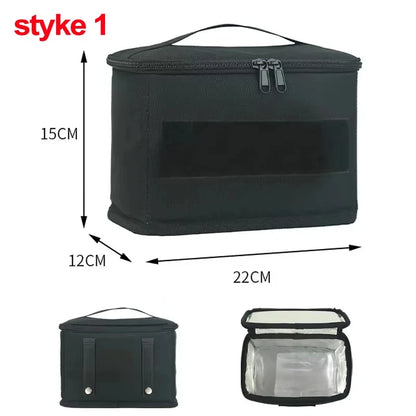 Tactical Lunch Box Leakproof Insulated for Outdoor Camping Handbag Hiking Climbing Travel Picnic Thermal Cooler Storage Bag