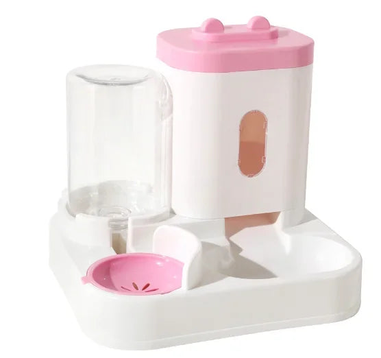 Auto Filter Mute 2-in-1 Pets Water Fountain USB Electric Cat Drinker Bowl Pet Feeder Recirculate Filtring Drinker for Cats Water - AMULET RING STORE