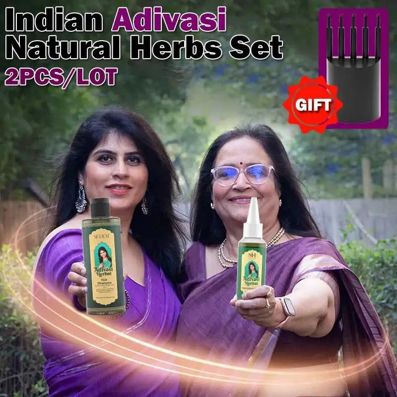 Ayurvedic Hair Growth Oil India Adivasi Organic Hair Growth Serum Anti Hair Loss Fast Regrowth Thicken Oils Hair Growth Products