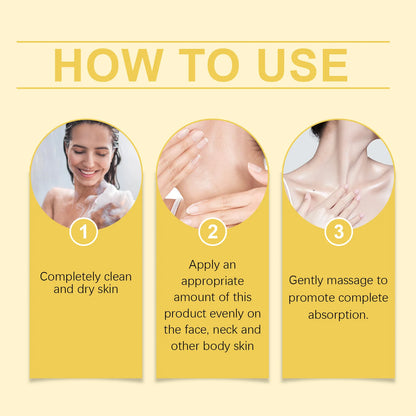 EELHOE Bee Venom Brightening Face and Neck Cream Stick Moisturizing Facial Skin Firming Rejuvenation Neck Lift Stick Cream 40g