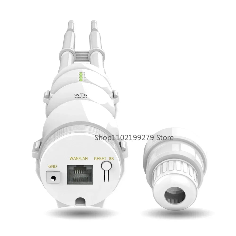 High Power AC600 Outdoor Wireless WiFi Repeater AP Router Dualdand 2.4G+5Ghz Long Range Extender POE Built in Lightning Arrester - AMULET RING STORE