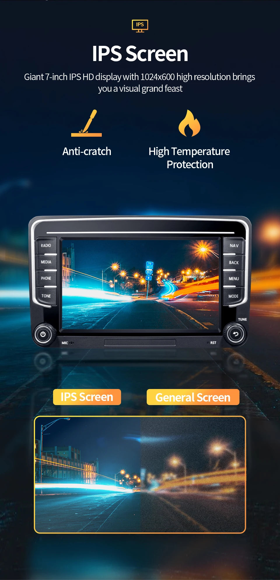 7inch Car Radio CarPlay Android Auto for Volkswagen VW Passat B6 B7 CC Tiguan Touran GOLF POLO CarPlay 7inch 2+32GB / 4+64GB - AMULET RING STORE