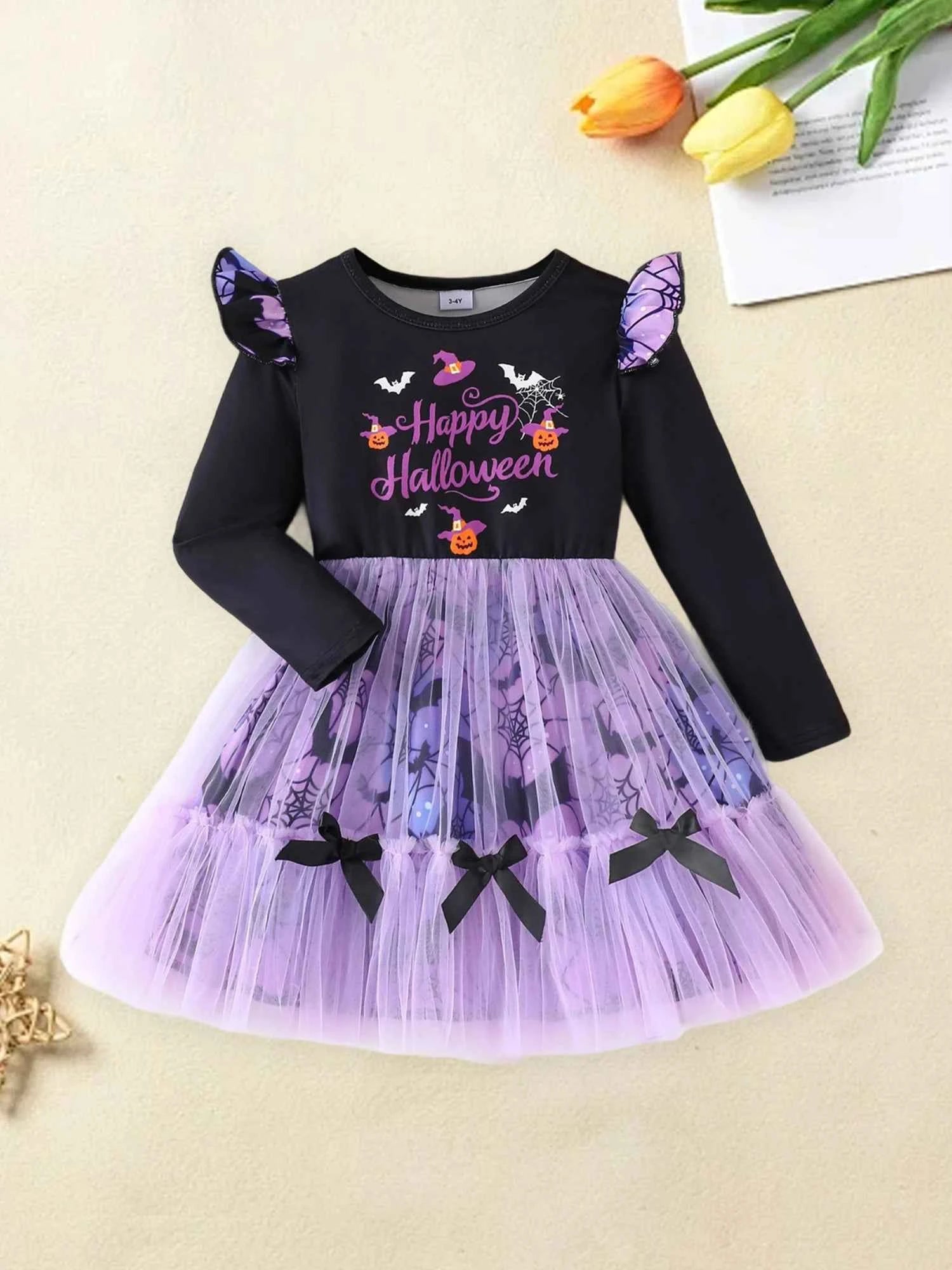 Toddler Baby Boy Halloween Costume Set with Pumpkin Print Long Sleeve Top and Striped Pants for Kids Halloween Party Outfit