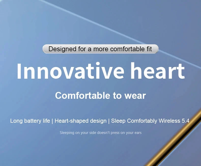 SK28 Ultra-thin Sleeping Headphones 5.4 Wireless Bluetooth Headset Invisible Earbuds Hidden In Ear Sports Earphones Waterproof