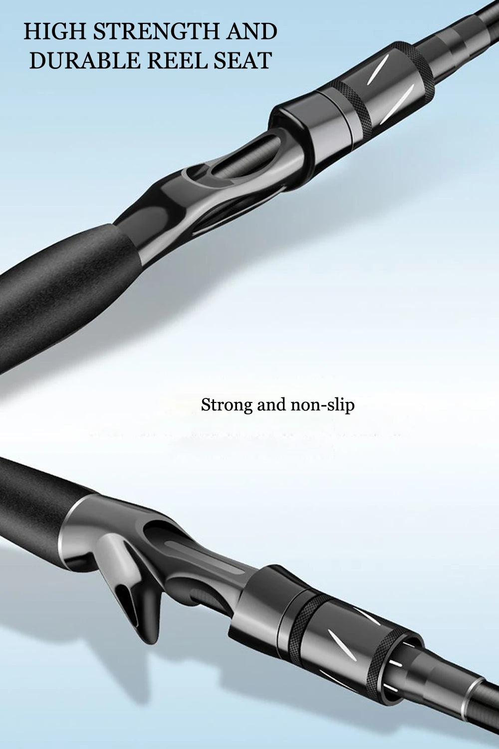 1.8m 2.1m 2.4m 2.7m Telescopic Fishing Rod Travel Spinning Casting Fishing Rod Anti Slip Portable Sea Pole for Angler - AMULET RING STORE