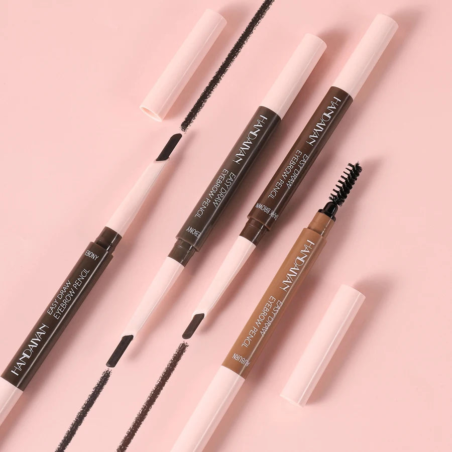 Eyebrow Cosmetics Pencil Waterproof Double-headed Eyebrow Tattoo Natural Long Lasting Makeup Paint Wild Eyebrow Pencil - AMULET RING STORE