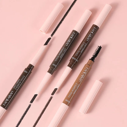 Eyebrow Cosmetics Pencil Waterproof Double-headed Eyebrow Tattoo Natural Long Lasting Makeup Paint Wild Eyebrow Pencil - AMULET RING STORE