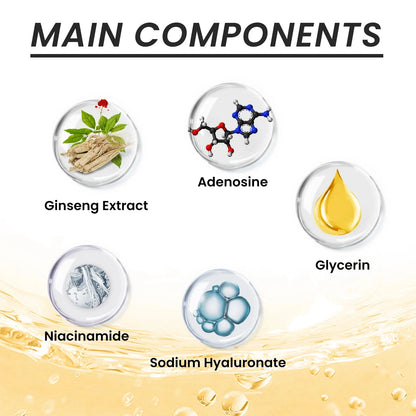 Ginseng essence water Reduce fine lines and brighten skin tone, moisturizes and tightens skin, facial skin care product - AMULET RING STORE