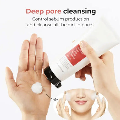 Salicylic Acid Facial Cleanser Amino Acid Face Wash Foam Face Cleanser Moisturizing Facial Cleansing Skin Care Product 100g/150g