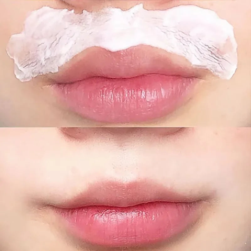 3 Minutes Fast Hair Removal Cream Painless Hair Growth Inhibitor Lip Face Arm Armpit Leg Permanent Depilatory for Men Women Care - AMULET RING STORE