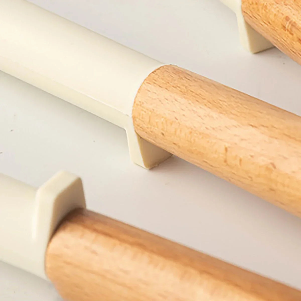 NEW Silicone Spatula Non Stick Pan Wooden Handle Silicone Vegetable Heat-resistant Silicone Cooking Spatula Spoon Kitchen tool - AMULET RING STORE