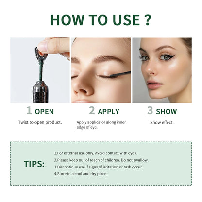 Fashion Natural Egyptian Eyeliner,Handmade Powder Form,Eye Cosmetics,Smudge-Proof,Enduring Effect Enhance Color,For Daily Makeup - AMULET RING STORE