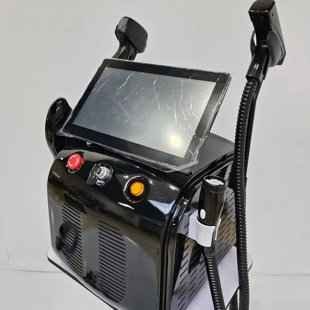 4in1 Soprano Titanium Ice Platinum RF Diode 755 808 940 1064nm 4 Wave Laser ND:YAG Machine Painless Hair Removal Machine 2025 - AMULET RING STORE