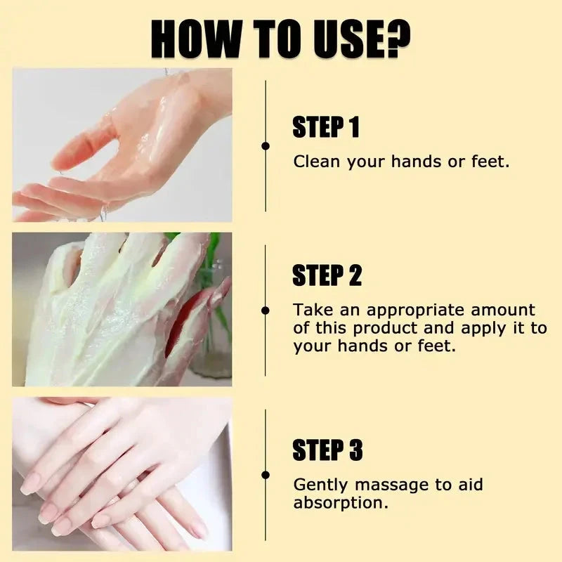 Turmeric Bee Venom Anti-Drying Crack Foot Cream Hand Cracked Repair Skin Removal Care Cream Dead Feet Hand Skin - AMULET RING STORE