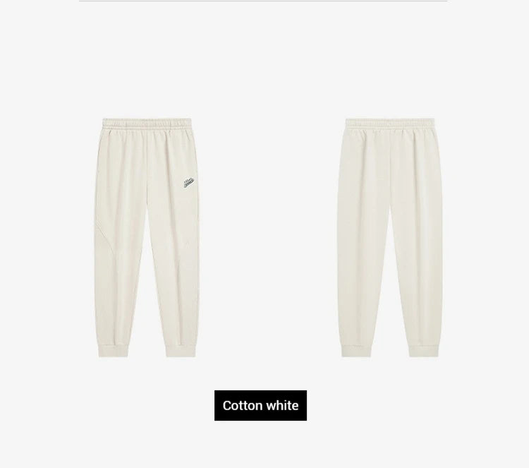 Xtep Trousers For Men And Women 2024 Winter Knitting Loose Exercise Sweatpants Casual Trendy Warm Soft Bottoms 876427630125