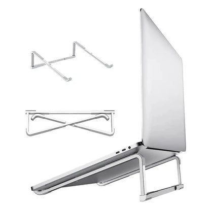 Universal Laptop Stand Foldable Adjustable Aluminum Alloy Notebook Holder Desktop Bracket for MacBook Air Pro Xiaomi - AMULET RING STORE