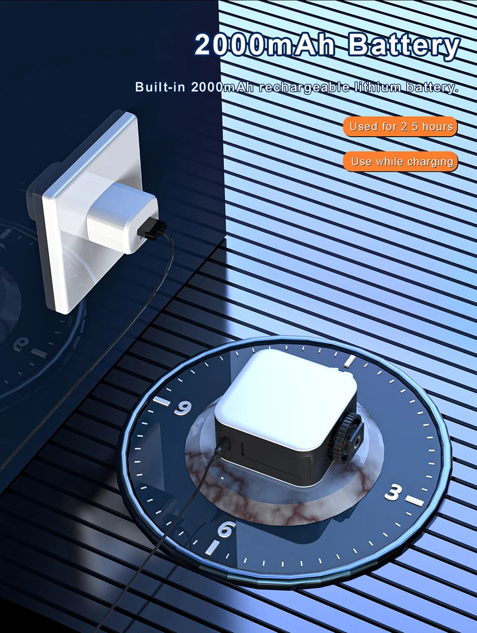 MAMEN Professional DSLR Camera Microphone Shotgun Microfone Cardioid Pickup for Canon Nikon Sony Mobile Phone Vlog Recording