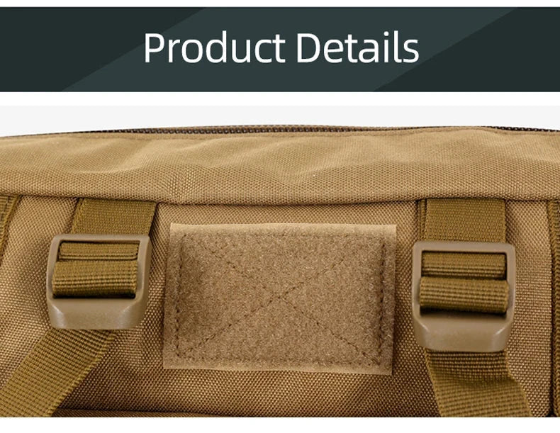 Men Camouflage Shoulder Bag Tactical Fishing Camping Tote Trekking Climbing Bags Large Multi-Pocket Travel Laptop Messenger Pack