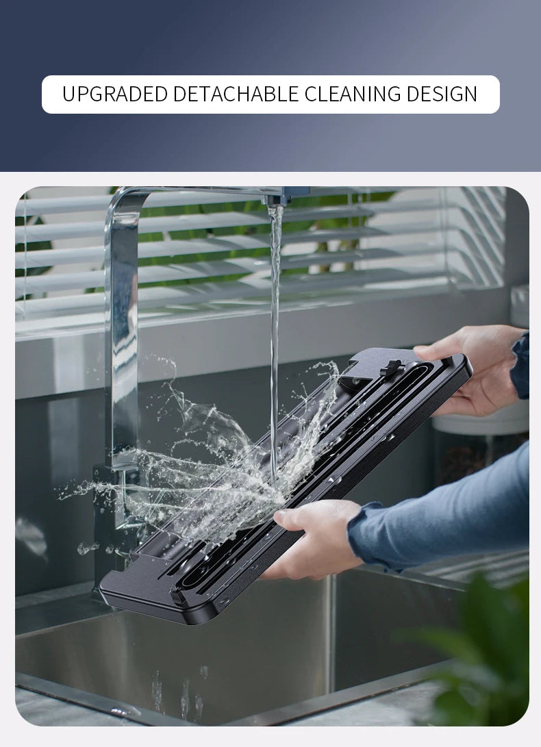 Home fully automatic vacuum sealing machine Food packaging machine Fresh preservation machine Wet and dry plastic sealing machin - AMULET RING STORE