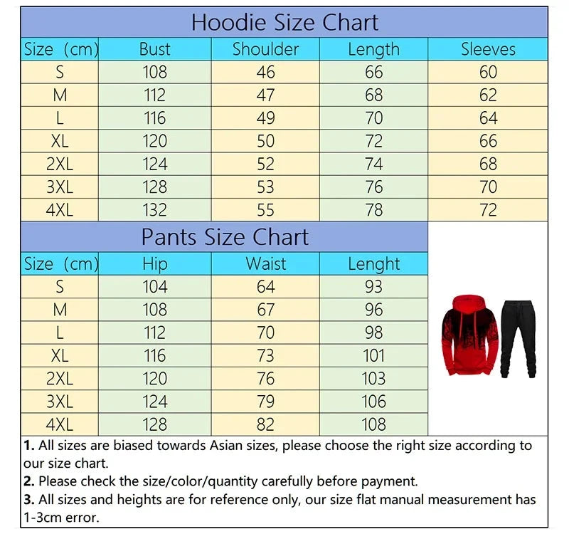 Japanese Fashion Men's Tracksuit Hoodies Sweatpants 2 Piece Set Fall&winter Daily Casual Sporty Jogging Suit Urban Trend Outfits - AMULET RING STORE