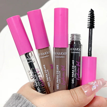 3 Colors Natural Liquid Dyeing Eyebrow Cream Waterproof Long Lasting Non-smudge Mascara Tint Makeup Cosmetic Brow Enhancer Cream - AMULET RING STORE