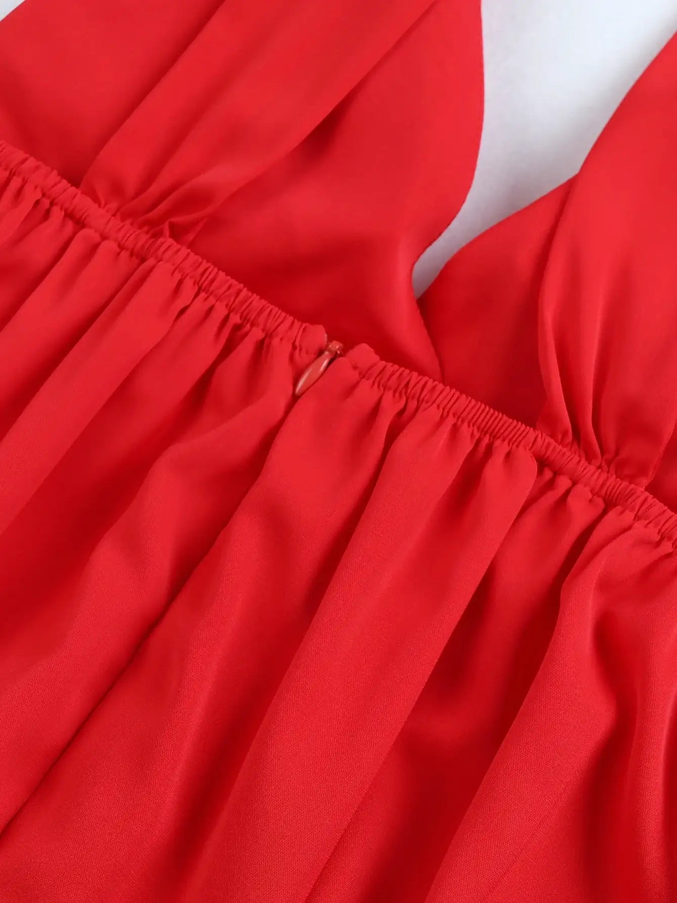 V-Neck Backless Beach Dress - Summer Beachwear - AMULET RING STORE