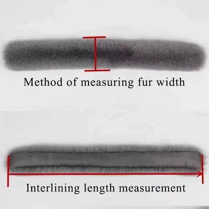 Raccoon Fur Collar 100% Real Fur Fashion Scarves For Ladies Neck Warmer Women Winter Natural Fur Scarf Decor White Fur Scarf