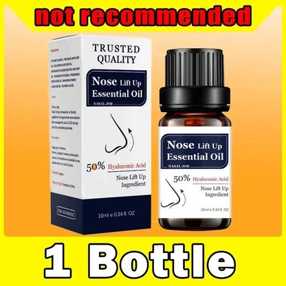 Nose Massage Essential Oil Up Heighten Rhinoplasty Firming For Moisturizing Nose Serum Reshape Natural Face Beauty Care Products - AMULET RING STORE