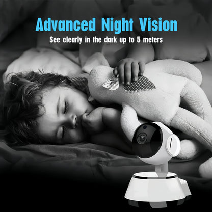 8MP IP WiFi Camera Surveillance Security Baby Monitor PTZ Smart Home AI Human Tracking Cam Night Vision CCTV Indoor Video Camera - AMULET RING STORE