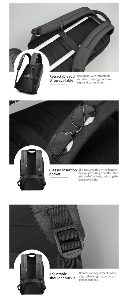 Tigernu Anti Theft Backpacks For Men For Women No Key TSA Lock Backpack 15.6inch Laptop Backpack Schoolbag For Teenager Knapsack - AMULET RING STORE