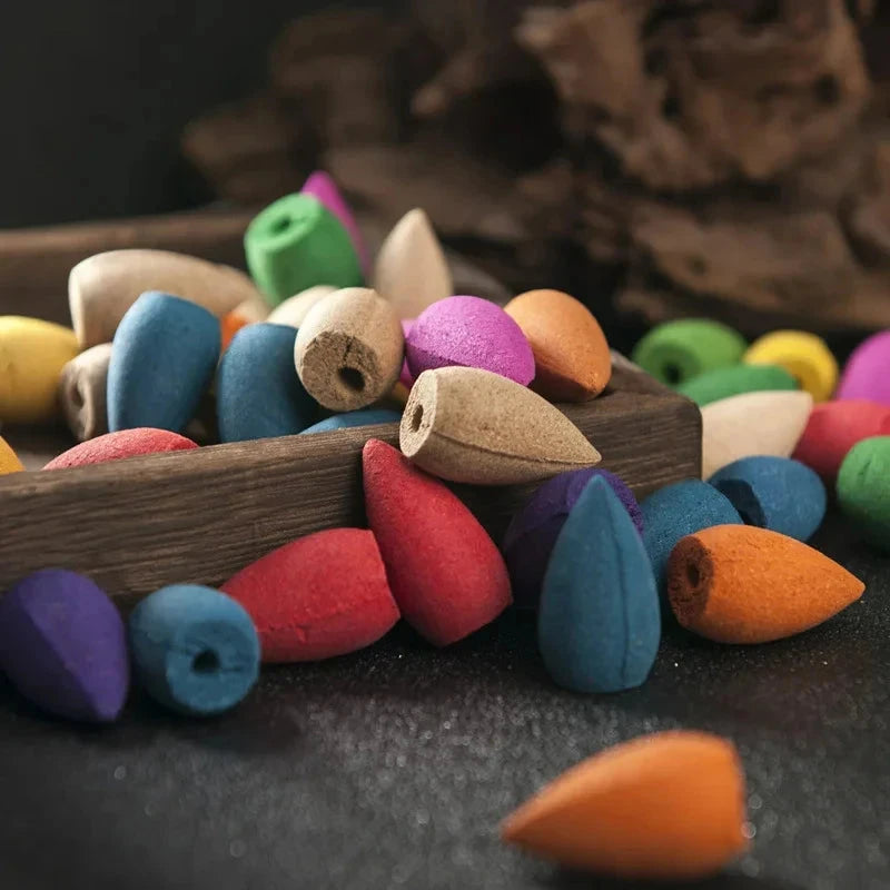 Waterfall Incense Burner Backflow Aromatherapy Home Decor Ornament with Incense Cones - Home Decorative Accessories - AMULET RING STORE