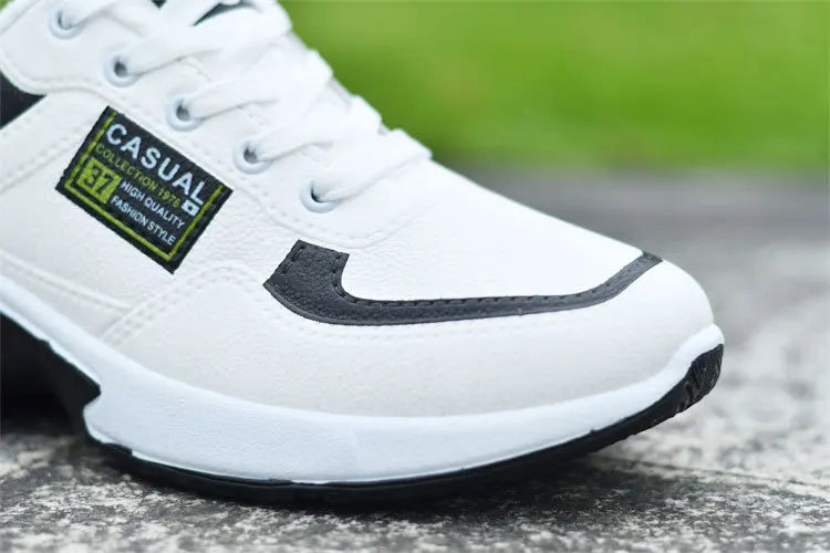 2025 new spring trend sports men's shoes Lace-up thick sole casual breathable fashion shoes Large size Wear skid resistance - AMULET RING STORE