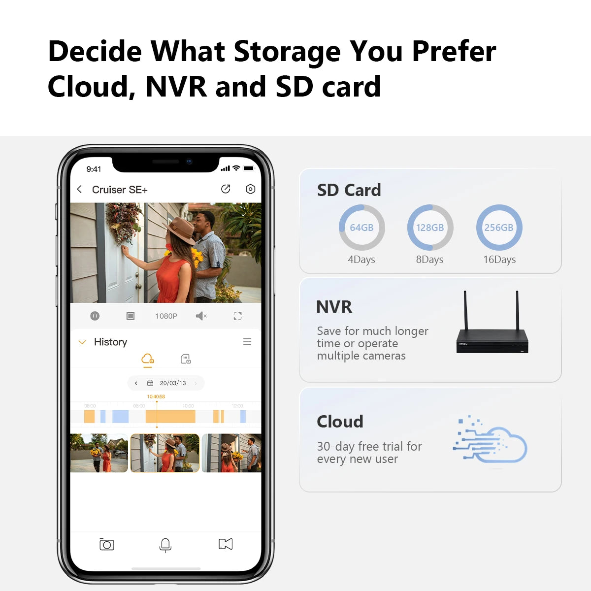 IMOU 2PCS Outdoor IP66 Cruiser SE+ 4MP Set Wi-Fi Camera Security Smart Color Night Vision 360° Coverage Smart Auto Tracking - AMULET RING STORE